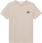 Les Deux Piece 2. 0 Tshirt Mand Light Desert Sand Melange/magenta-shir...