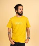 ELSK Everyday Men's Brushed Tshirt Mand 501 Honey Yellow Kortærmede T-...