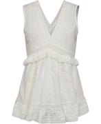 See by Chloé TOP, Cloudy White, 36 Kvinde Cloudy White Toppe Str 40 - ...