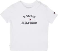 Tommy Hilfiger Baby TH Logo TEE S/S Str 2 år / 92 cm - White Kortærmed...