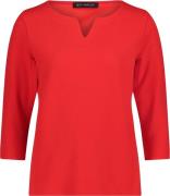 Betty Barclay Betty Barclay Shirt Kvinde Rød Langærmede Bluser Str 36 ...