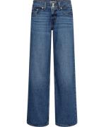 Levi's Superlow Loose ITS A Vibe Kvinde Med Indigo - Worn In Wide Jean...