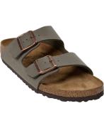 Birkenstock Arizona Bfbc Stone Mand Stone Sandaler Str 41 - hos Magasi...