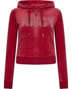 Juicy Couture EVY Impact Hoodie Kvinde Astor Red Hættetrøjer Str L - V...