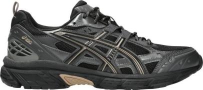 Asics Gelnunobiki Mand Black/taupe Grey Sneakers Str 46 - hos Magasin