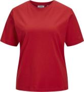 JJXX Jxanna REG SS Every TEE JRS Noos Kvinde Racing Red Kortærmede T-s...