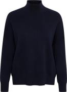 InWear Tenleyiw Turtleneck Pullover Kvinde Marine Blue Rullekraver Str...