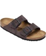 Birkenstock Arizona Leve Velvet Grey Kvinde Velvet Grey Flade Sandaler...