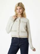 Neo Noir Vivia Knit Cardigan Kvinde Beige Melange Cardigans Str 40 - U...