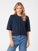 Neo Noir Elmira Knit Cardigan Kvinde Navy Cardigans Str 40 - Uld hos M...