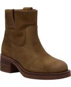 Pavement Jenny Suede Kvinde Taupe Suede Cowboy & Biker Str 40 - Læder ...