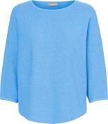 Fransa Frsinja PU 1 Kvinde Azure Blue Sweaters Loose Fit Str L - hos M...