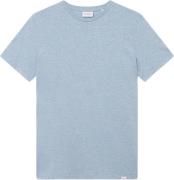 Les Deux Nørregaard Tshirt Tonal Mand Xenon Blue Melange Kortærmede T-...