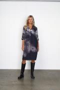 NÜ Denmark Xoey Tunic Dress Kvinde Black Mix Tunikaer Str L - hos Maga...