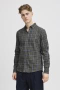 Casual Friday Cfanton LS BD 0159 Checked Brushed Mand Deep Depths Mela...