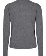 United Colors of Benetton Sweater L/S Kvinde Grå Sweaters Str L - hos ...