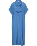 Love&Divine Love1143 Kvinde Blue Midi Kjoler Str L - hos Magasin