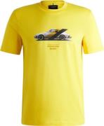 BOSS Cthompson 71_PS Mand Medium Yellow Kortærmede T-shirts Str L - ho...