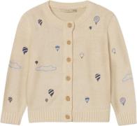 Fliink Magic Balloon Cardigan Str 12M/80 - Sandshell Cardigans Bomuld ...