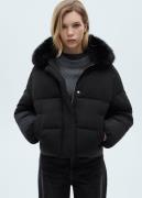 MANGO Anorak. - Pingu Kvinde Black Overgangsjakker Str XXS - hos Magas...