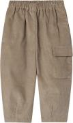 Fliink Billy Cargo Pant Str 3Y/98 - Pine Bark Bukser Bomuld hos Magasi...