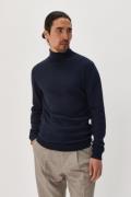 Matinique Maparcusman Mand Dark Navy Turtlenecks Regular Fit Str L - h...