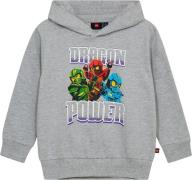 LEGO kidswear/LEGO børnetøj Lwsaku 105 Sweatshirt Str 128 cm - Grå Swe...