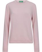 United Colors of Benetton Sweater L/S Kvinde Lyserød Sweaters Str L - ...