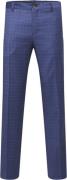 Selected Homme Slhslimneil CHK TRS Noos Mand Blå Chinos Str 58 - hos M...