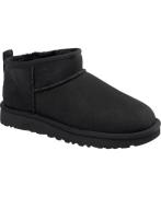 UGG Classic Ultra Mini Kvinde Black Vinterstøvler Str 36 - hos Magasin