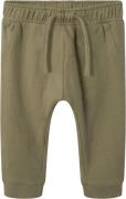 Lil' Atelier Nbmthoro HON Pant LIL Str 68 - Petrified Oak Bukser hos M...