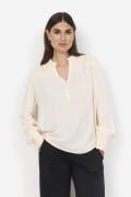 soyaconcept Scradia 205 Bluse Creme Kvinde 1620 Creme Langærmede Bluse...