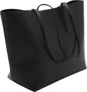 MANGO Pebbled Effect Shopper bag U - Skuldertasker hos Magasin