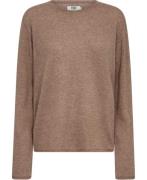 Magasin Grace 1 100% Cashmere Kvinde Sand Melange Sweaters Str L Cashm...