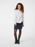 Neo Noir Milda C Poplin Shirt Kvinde White Langærmede Bluser Str 40 - ...