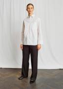 Bruun & Stengade BS Caia Regular Fit Shirt Kvinde White Langærmede Skj...