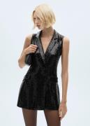 MANGO Playsuit. - Xcapric Kvinde Black Buksedragter Str S - hos Magasi...