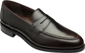 Loake Imperial Dark Brown Mand Dark Brown Loafers Str 41 - hos Magasin