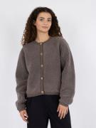 Neo Noir Limo Fluffy Knit Cardigan Kvinde Iron Cardigans Str 40 - hos ...