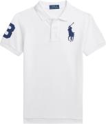 Polo Ralph Lauren Basic Meshslim Polo-tp-knt Str L - White/c7996 Sweat...