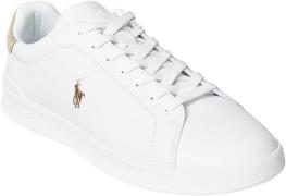 Polo Ralph Lauren Leatherhrt CT Ii-sk-ltl Mand White/bone Sneakers Str...