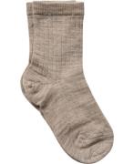 mpKids Wool rib Socks Str 25/28 - 489 Strømper Uld hos Magasin