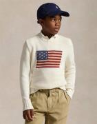 Polo Ralph Lauren Combed Cottonflag CN Swtr-tp-swt Str L - 2wun Sweats...