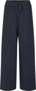 Rabens Saloner Light Stretch Relaxed Pants Calla Kvinde Navy Bukser Me...