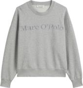 Marc O’Polo Sweatshirt, Crew Neck Kvinde Mid Stone Melange Langærmede ...