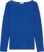 Marc O’Polo Tshirt, Long Sleeve, Boat Neck Kvinde Shiny Blue Kortærmed...