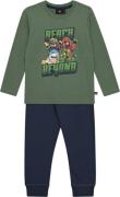 LEGO kidswear/LEGO børnetøj Lwagan 111 Pyjamas Str 128 cm - Green Natt...