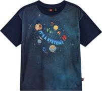 LEGO kidswear/LEGO børnetøj Lwtaffy 105 T-shirt S/S Str 128 cm - Blå K...