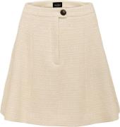 Sand Harisa Skirt Kvinde Hvid Sweaters Str 40 - hos Magasin