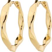 Pilgrim Dawn Earrings Goldplated one size - Creoler hos Magasin